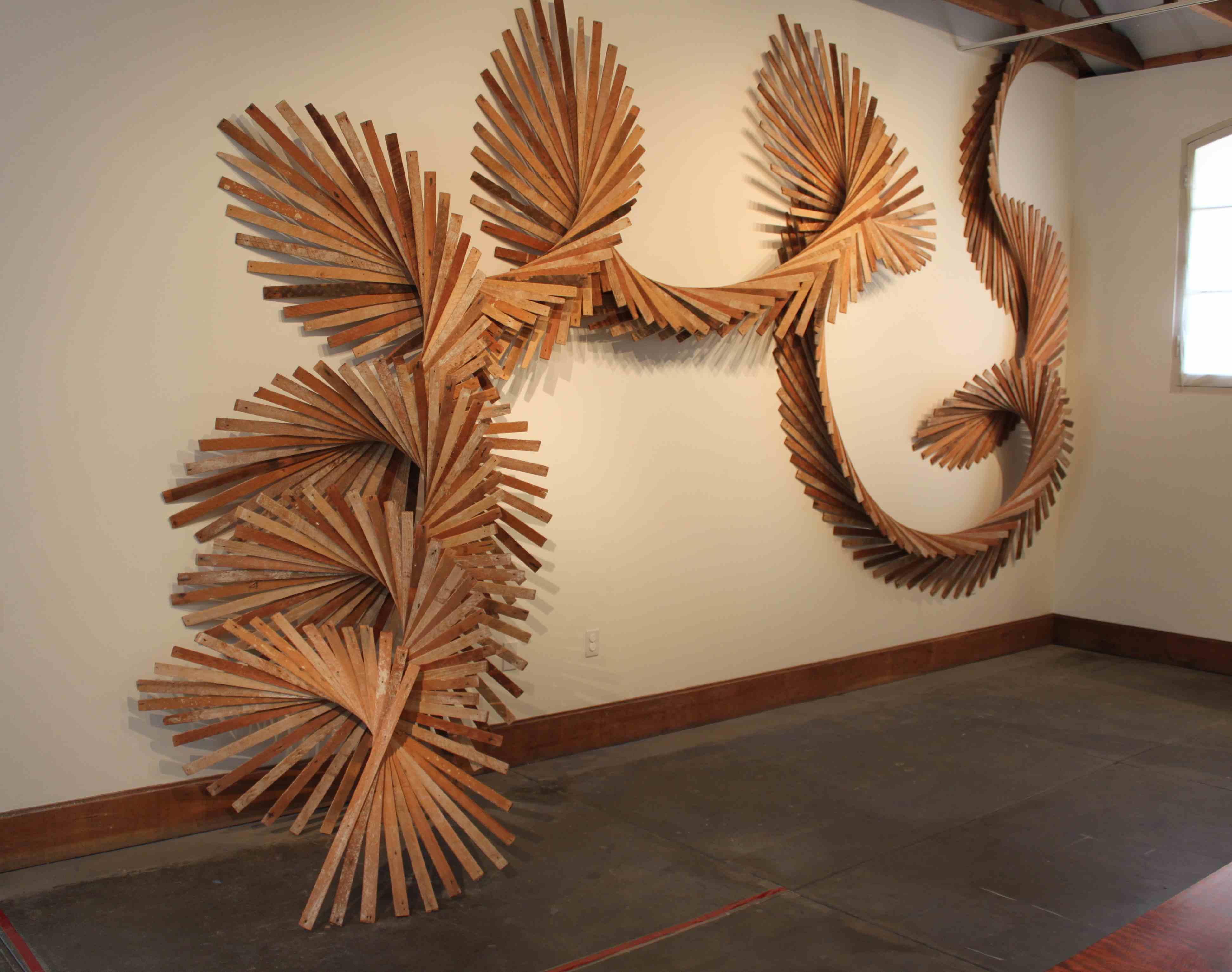 woodworking exhibition at the Petaluma Arts Center through March 13
