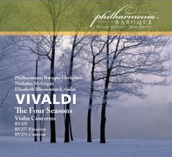 Vivaldi: “The Four Seasons” (2011) is 1 of 5 cd’s in PBO’s own recording label. 